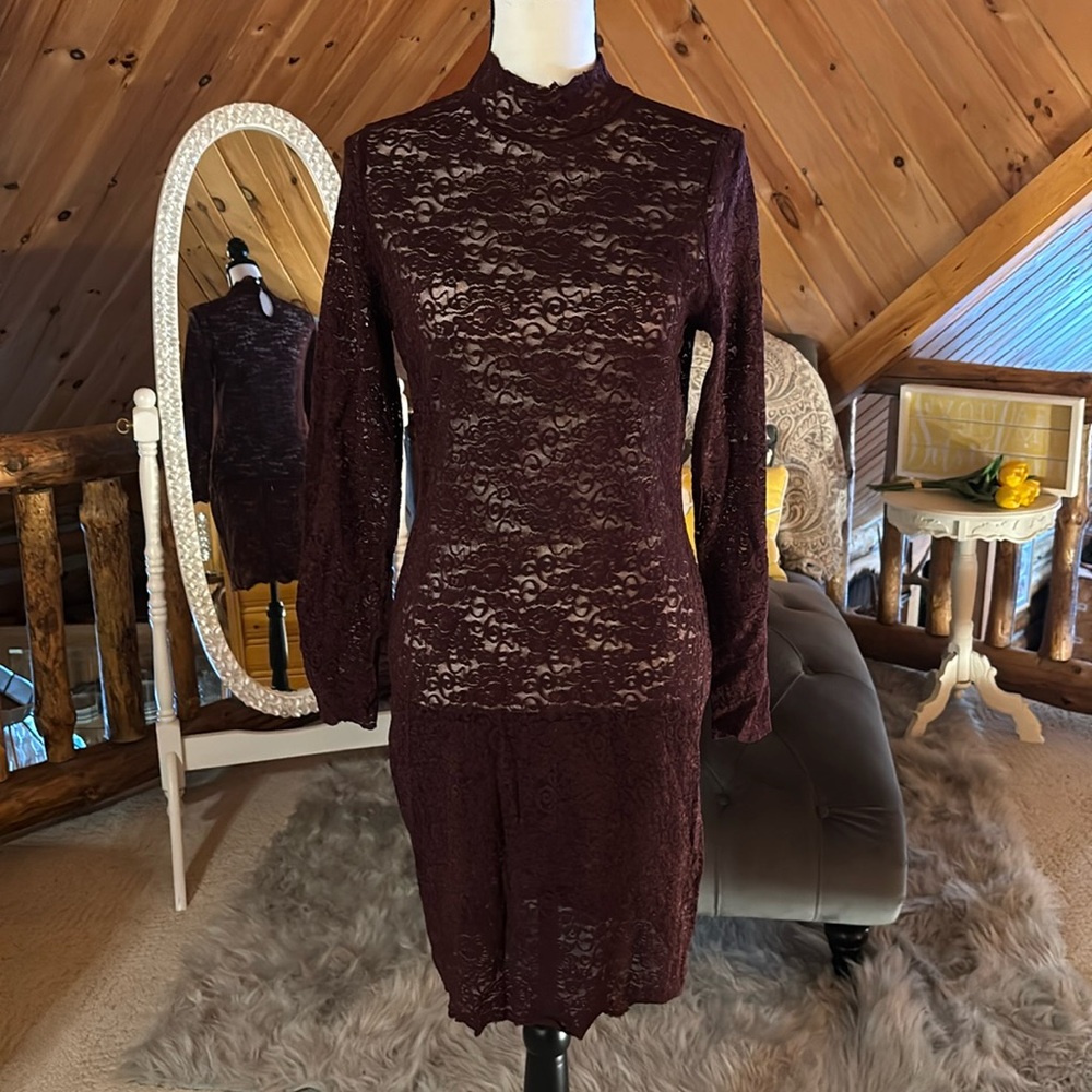 Sheer Vince Camuto dress